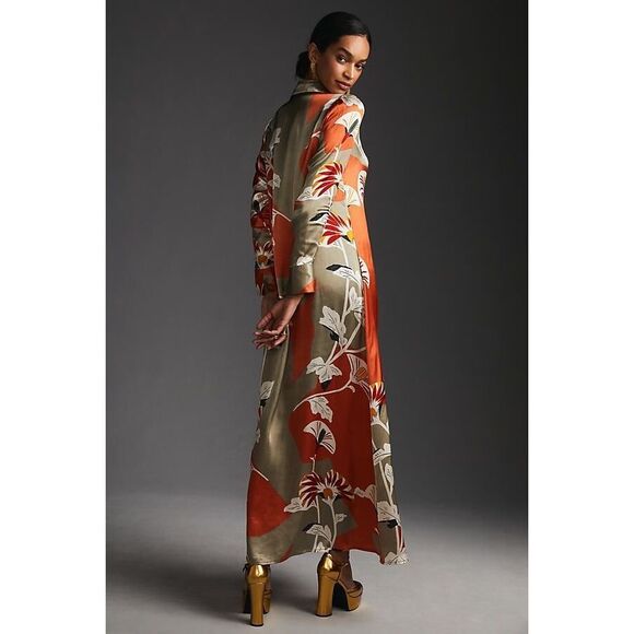 Anthropologie Corey Lynn Calter Maxi Shirt Dress - Picture 2 of 10